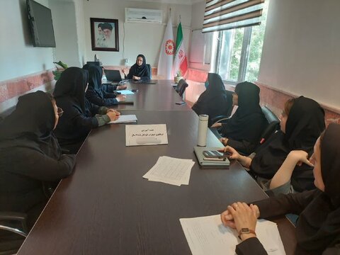 جلسه آموزشی طرح غربالگری اضطراب کودکان در شهرستان نظرآباد