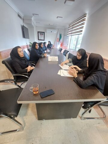 جلسه آموزشی طرح غربالگری اضطراب کودکان در شهرستان نظرآباد