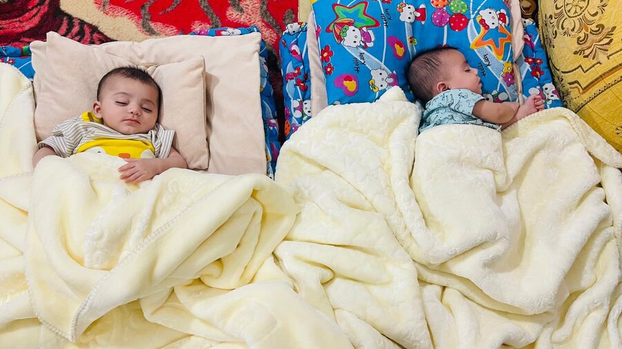 جم|  همه برای ایران جوان"؛ حمایت بهزیستی جم از خانواده‌های چندقلویی در هفته ملی جمعیت