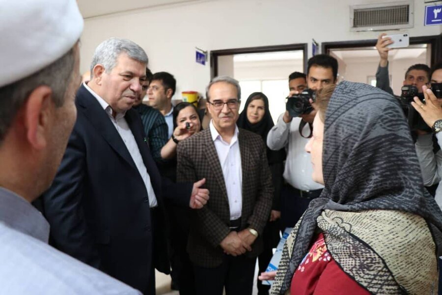 بازدید از مرکز نگهداری سالمندان "امین‌الاسلام" مهاباد
