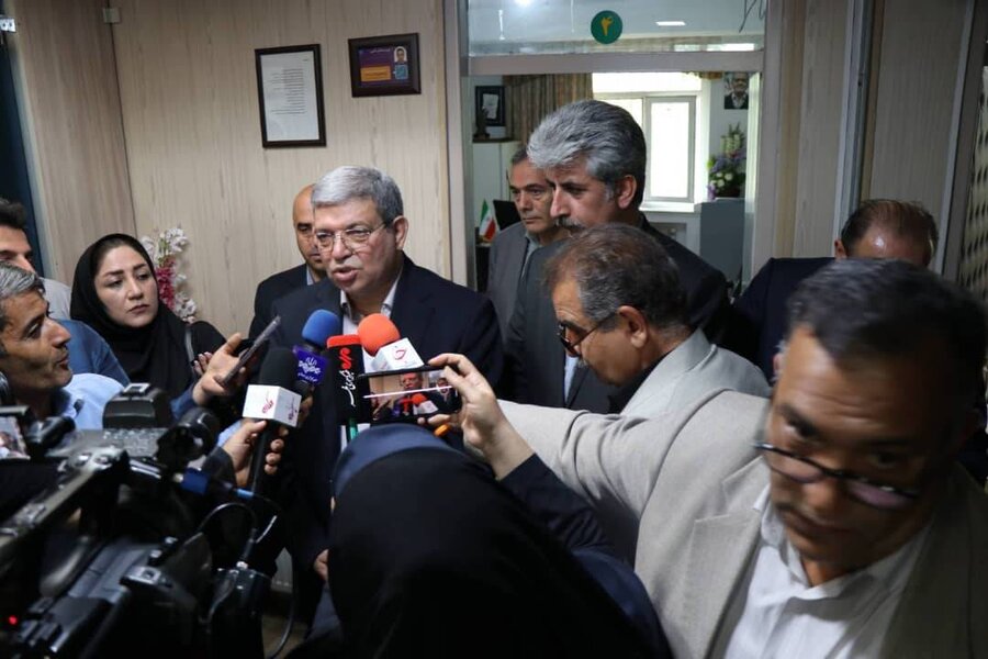 بازدید از مرکز نگهداری سالمندان "امین‌الاسلام" مهاباد