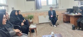 گزارش تصویری| بازدید معاون سلامت اجتماعی از بهزیستی آذرشهر