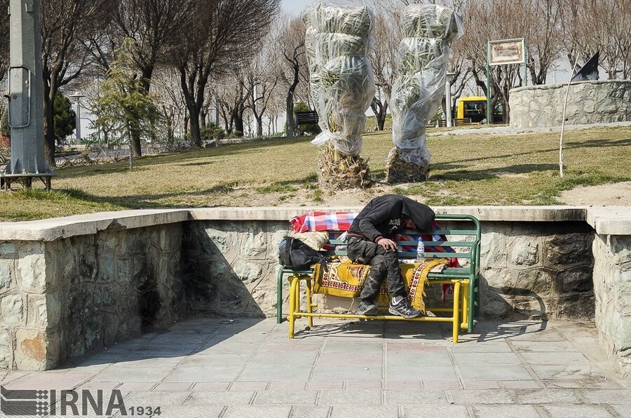 معتادان متجاهر قزوین از خانه رانده و از کمپ مانده