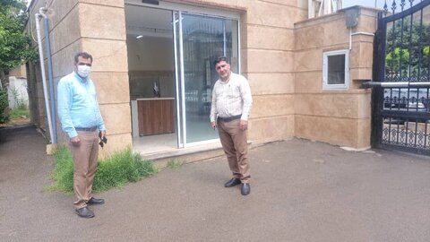 بازدید کارشناس ستادی مناسب سازی از اداره بهزیستی شهرستان طالقان