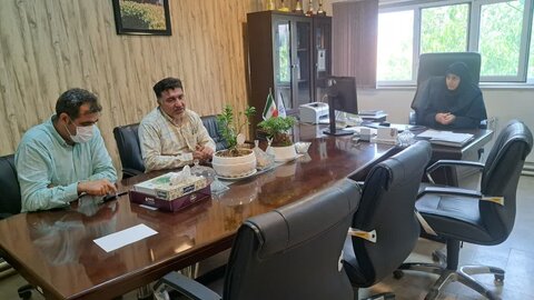 بازدید کارشناس ستادی مناسب سازی از اداره بهزیستی شهرستان طالقان