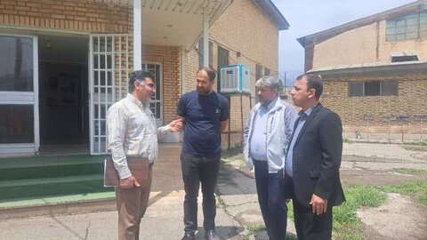 بازدید کارشناس ستادی مناسب سازی از اداره بهزیستی شهرستان طالقان