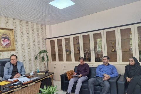 بازدید معاون ذیحساب و امنای اموال بهزیستی استان از اموال و انبارهای بهزیستی شهرستان کرج