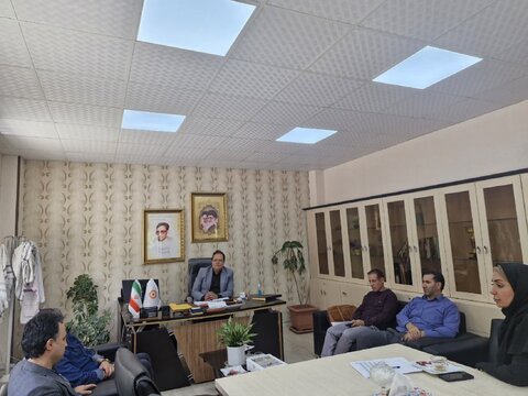 بازدید معاون ذیحساب و امنای اموال بهزیستی استان از اموال و انبارهای بهزیستی شهرستان کرج