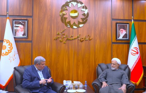 دیدار حجت الاسلام یوسفی نماینده کرمانشاه با رئیس سازمان بهزیستی کشور