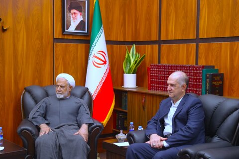 دیدار حجت الاسلام یوسفی نماینده کرمانشاه با رئیس سازمان بهزیستی کشور