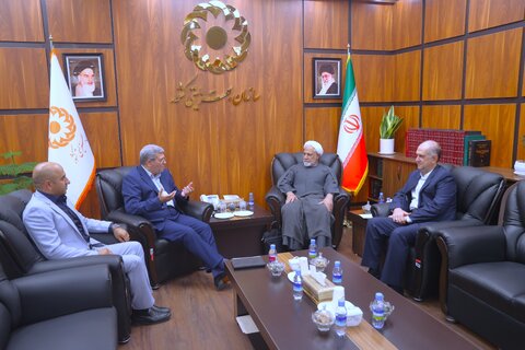 دیدار حجت الاسلام یوسفی نماینده کرمانشاه با رئیس سازمان بهزیستی کشور