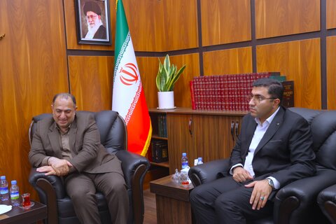 دیدار آقای علیمردانی نماینده زنجان با رئیس سازمان بهزیستی کشور