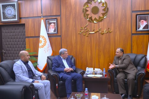 دیدار آقای علیمردانی نماینده زنجان با رئیس سازمان بهزیستی کشور