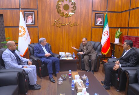 دیدار آقای علیمردانی نماینده زنجان با رئیس سازمان بهزیستی کشور