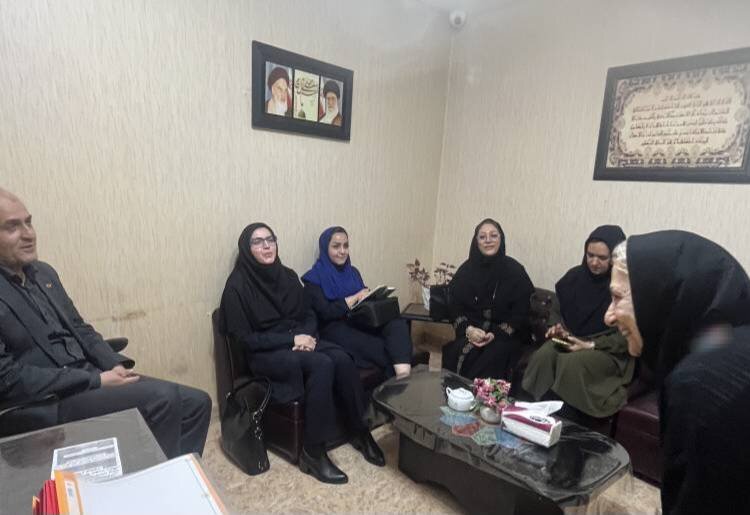 بازدید مدیرکل دفتر خانواده و بانوان معاونت سلامت اجتماعی بهزیستی کشور و مدیرکل بهزیستی گیلان از مرکز مثبت زندگی در شهرستان رشت