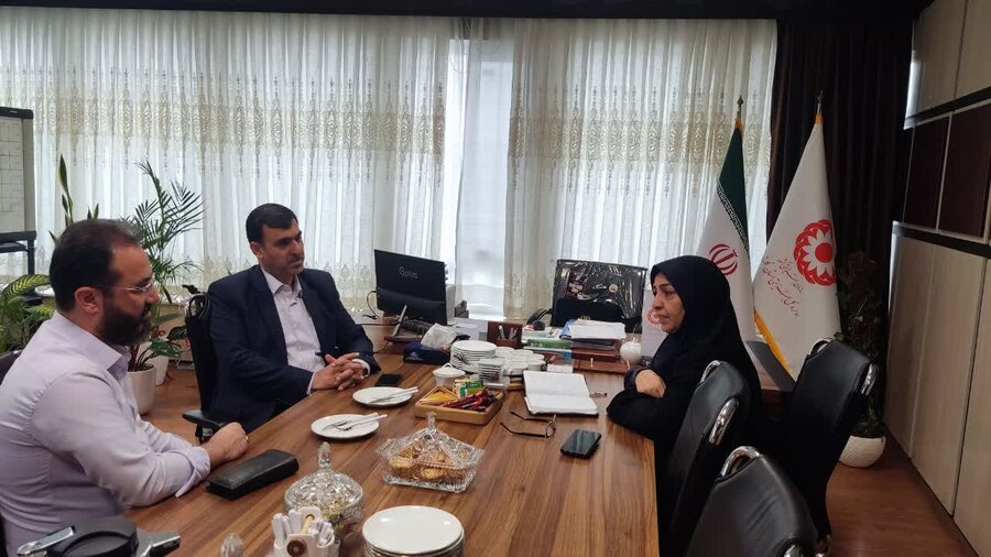 دیدار سرپرست بهزیستی استان گلستان با رییس پلیس امنیت اقتصادی استان دیدار سرپرست بهزیستی استان گلستان با رییس پلیس امنیت اقتصادی استان