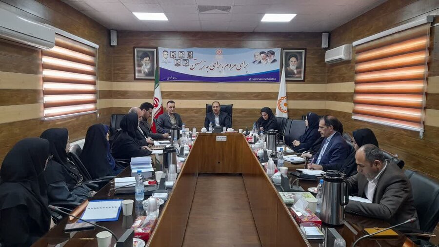 شورای معاونین به ریاست سرپرست بهزیستی استان