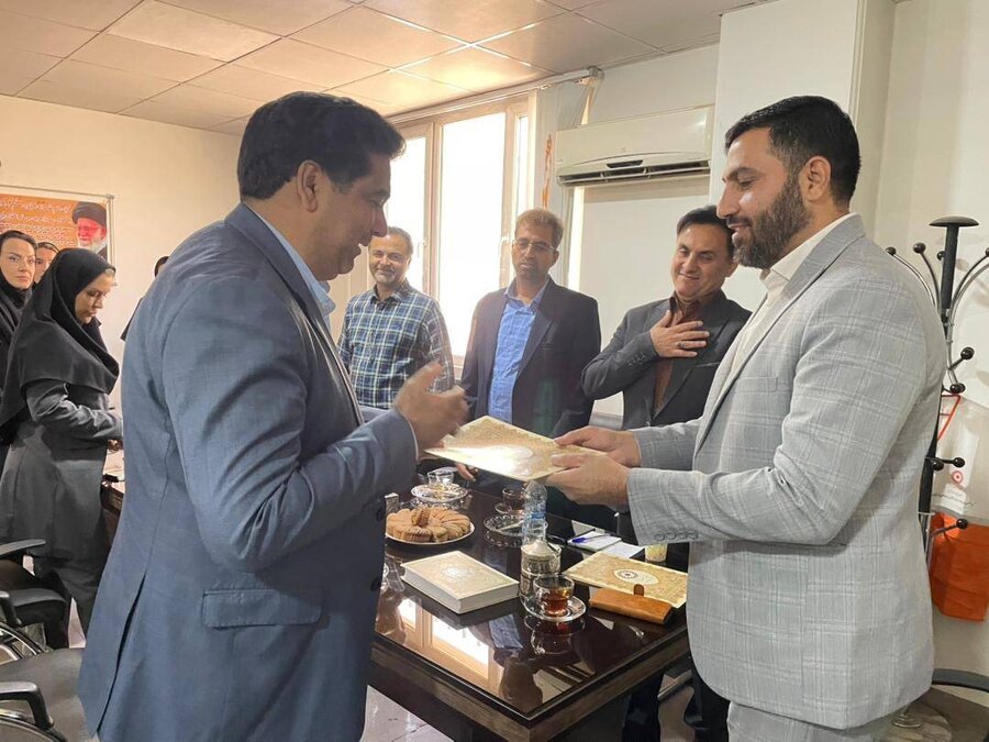 آئین معارفه رئیس اداره بهزیستی شهرستان ملارد