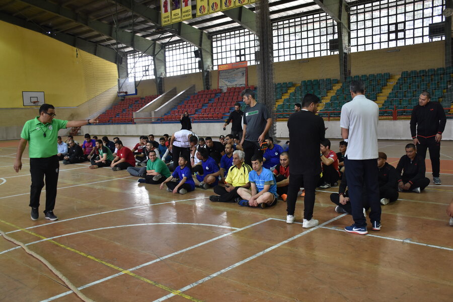 رقابت ۱۲۷ ورزشکار در مسابقات انتخابی دو و میدانی کم توانان ذهنی خراسان رضوی