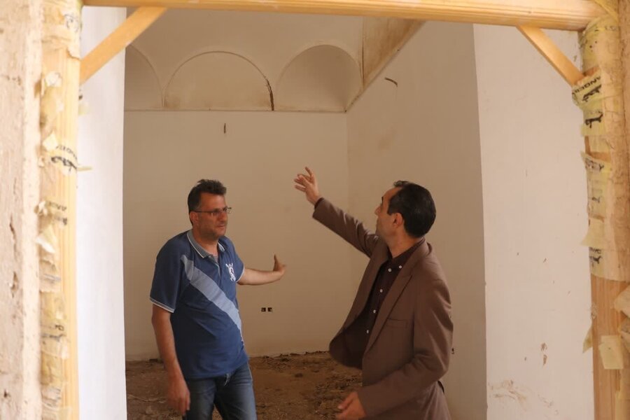 بازدید مدیر کل از خانه سنتی