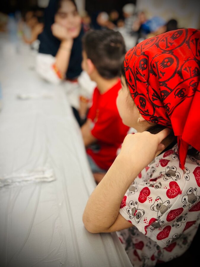 پذیرایی ویژه از فرزندان شبه خانواده بهزیستی بوشهر در شب شهادت امام جواد (ع)