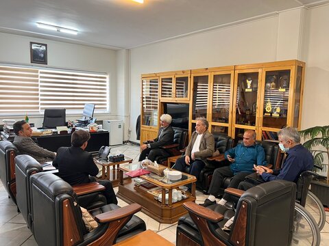 جلسه بررسی وضعیت گردشگری دسترس پذیر ویژه افراد دارای معلولیت و سالمندان