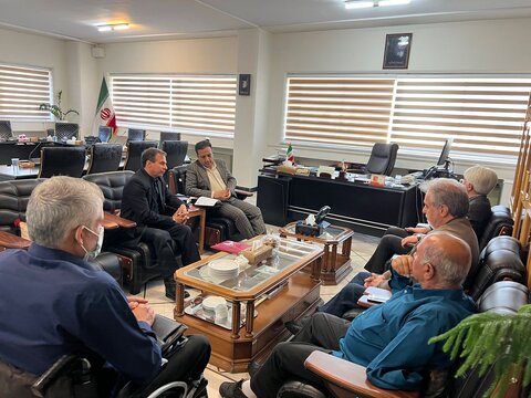 جلسه بررسی وضعیت گردشگری دسترس پذیر ویژه افراد دارای معلولیت و سالمندان