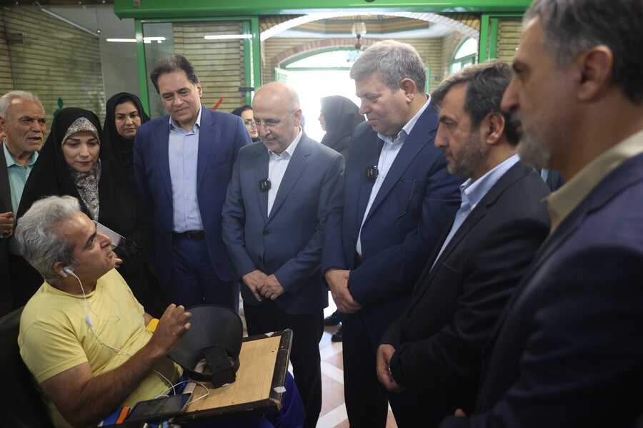 بازدید رئیس سازمان بهزیستی کشور از مرکز کهریزک تهران