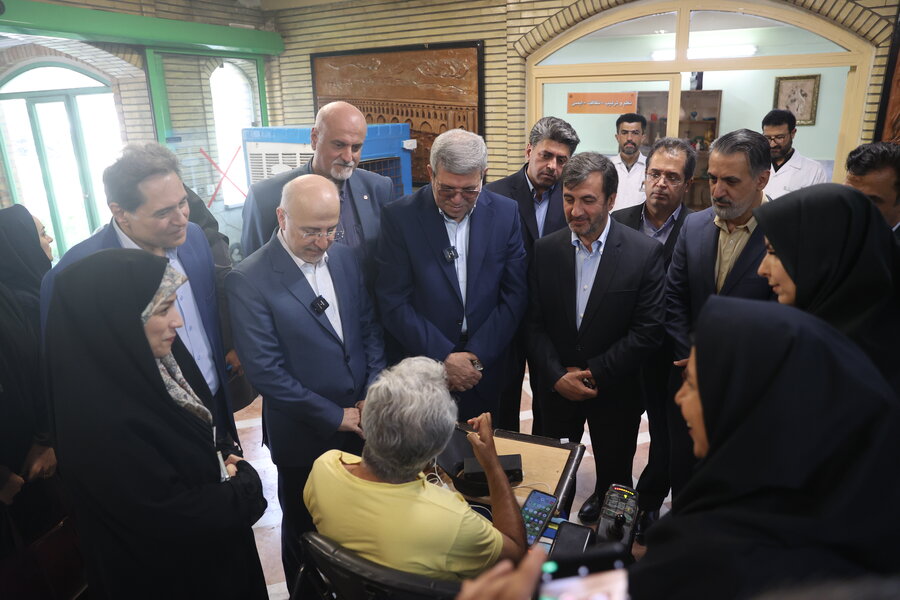 بازدید رئیس سازمان بهزیستی کشور از مرکز کهریزک تهران