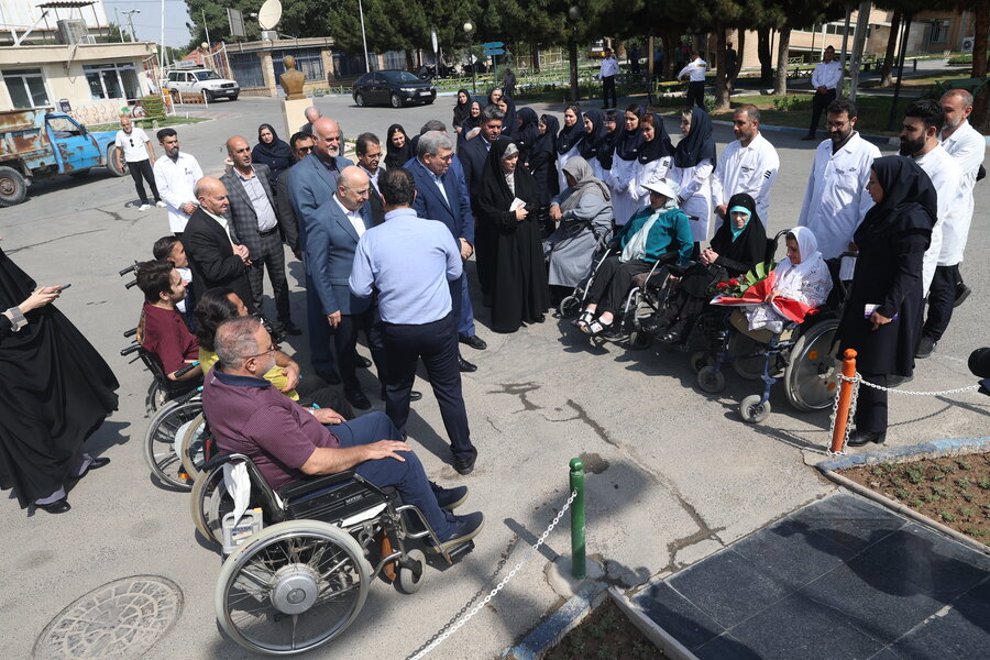 بازدید رئیس سازمان بهزیستی کشور از مرکز کهریزک تهران