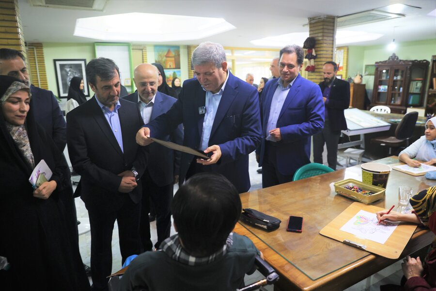 بازدید رئیس سازمان بهزیستی کشور از مرکز کهریزک تهران