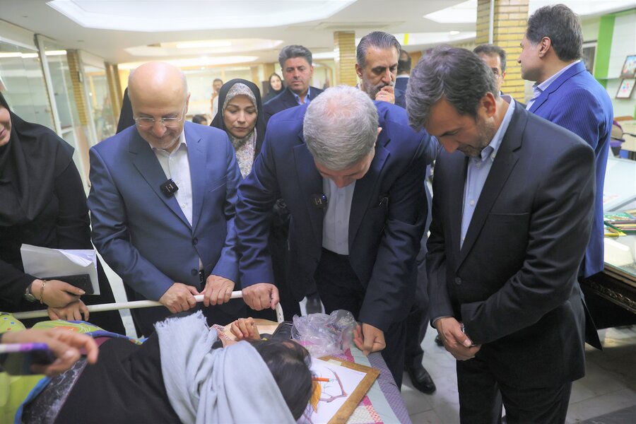 بازدید رئیس سازمان بهزیستی کشور از مرکز کهریزک تهران