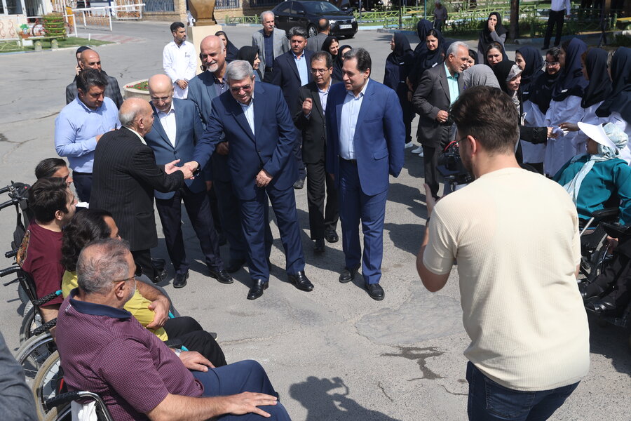 بازدید رئیس سازمان بهزیستی کشور از مرکز کهریزک تهران