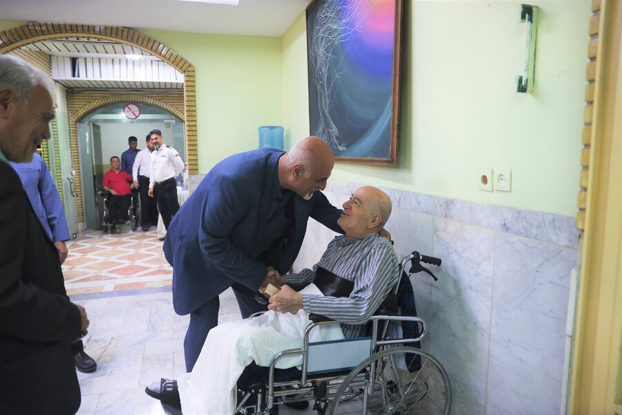 بازدید رئیس سازمان بهزیستی کشور از مرکز کهریزک تهران