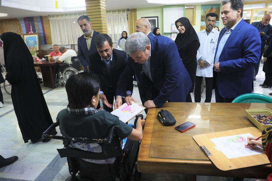 بازدید رئیس سازمان بهزیستی کشور از مرکز کهریزک تهران