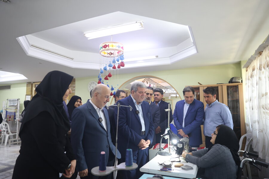 بازدید رئیس سازمان بهزیستی کشور از مرکز کهریزک تهران