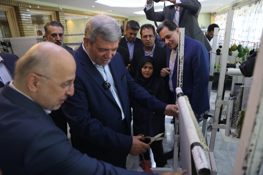 بازدید رئیس سازمان بهزیستی کشور از مرکز کهریزک تهران