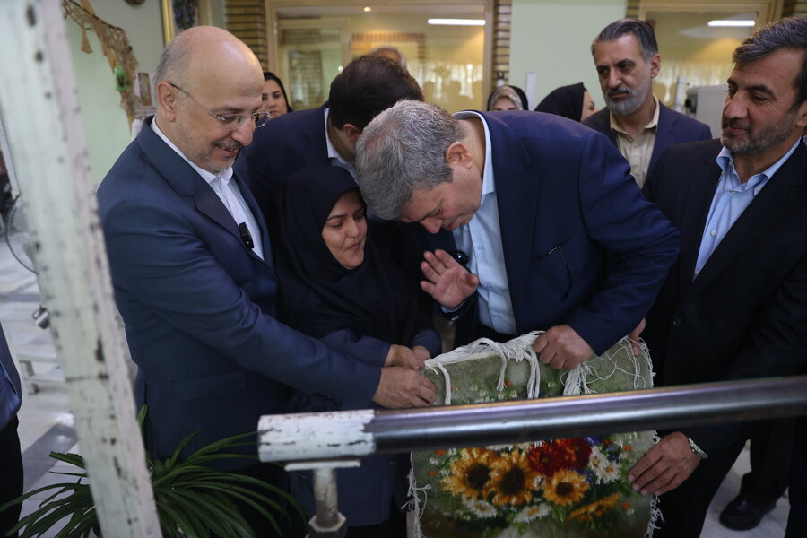 بازدید رئیس سازمان بهزیستی کشور از مرکز کهریزک تهران