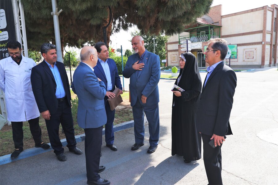 بازدید رئیس سازمان بهزیستی کشور از مرکز کهریزک تهران