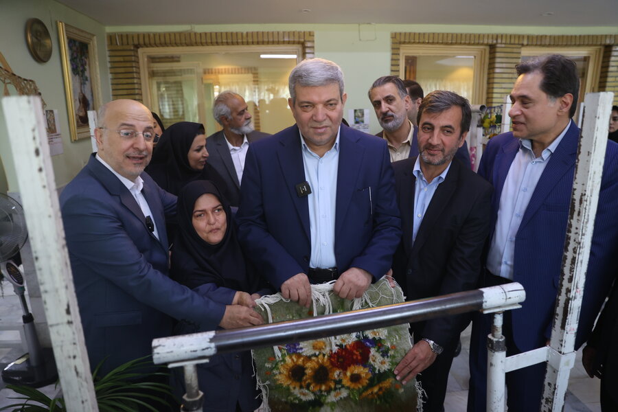 بازدید رئیس سازمان بهزیستی کشور از مرکز کهریزک تهران