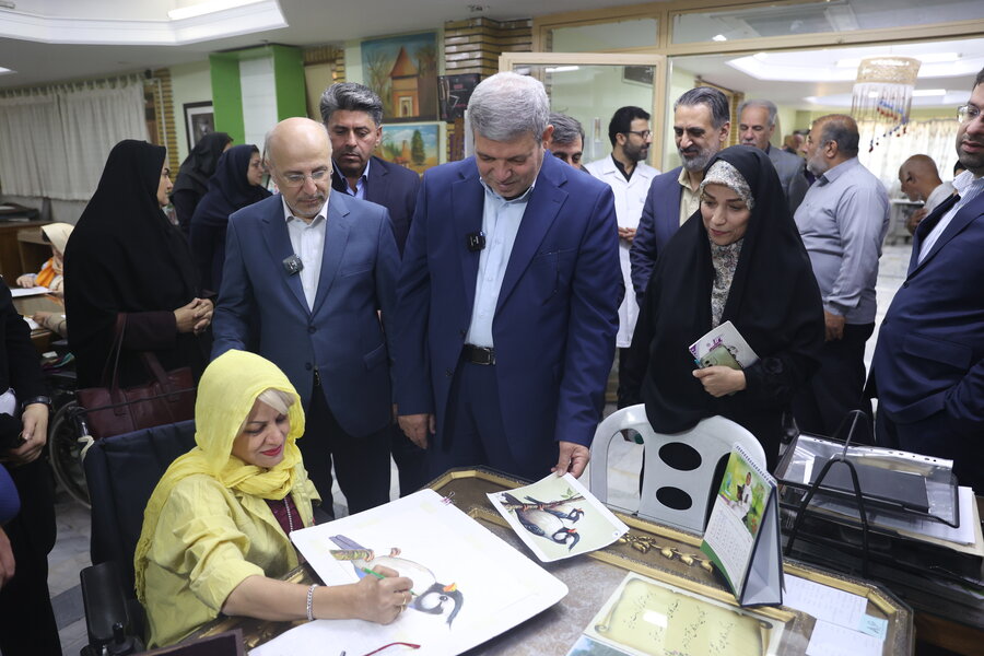 بازدید رئیس سازمان بهزیستی کشور از مرکز کهریزک تهران