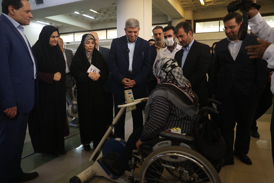 بازدید رئیس سازمان بهزیستی کشور از مرکز کهریزک تهران