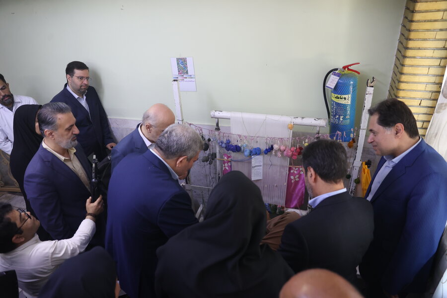 بازدید رئیس سازمان بهزیستی کشور از مرکز کهریزک تهران