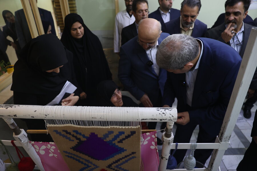 بازدید رئیس سازمان بهزیستی کشور از مرکز کهریزک تهران