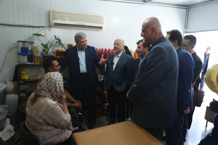 بازدید رئیس سازمان بهزیستی کشور از مرکز کهریزک تهران