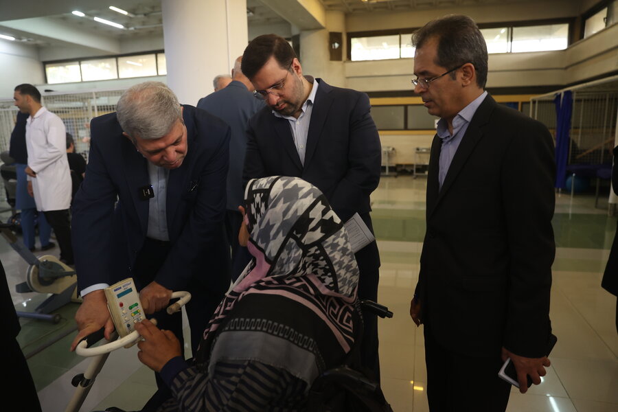بازدید رئیس سازمان بهزیستی کشور از مرکز کهریزک تهران