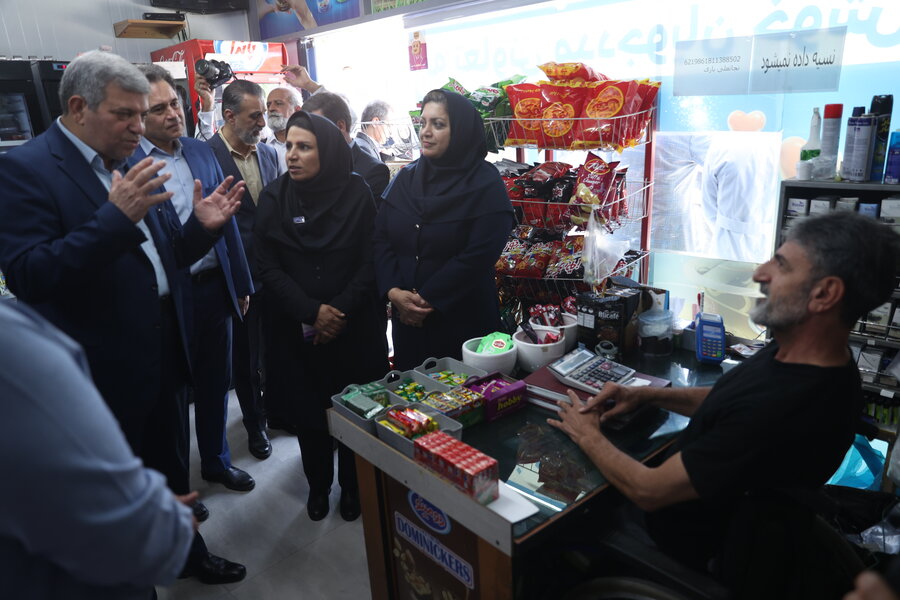 بازدید رئیس سازمان بهزیستی کشور از مرکز کهریزک تهران