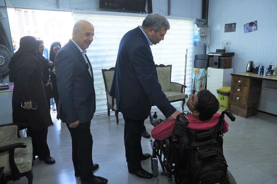 بازدید رئیس سازمان بهزیستی کشور از مرکز کهریزک تهران