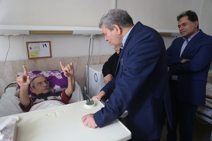 بازدید رئیس سازمان بهزیستی کشور از مرکز کهریزک تهران