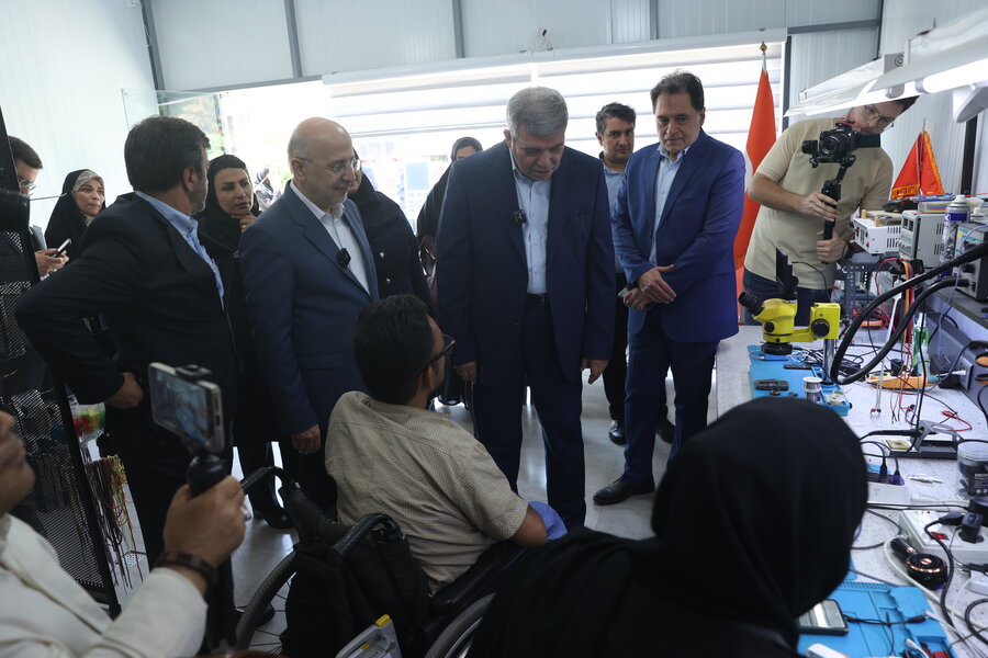 بازدید رئیس سازمان بهزیستی کشور از مرکز کهریزک تهران